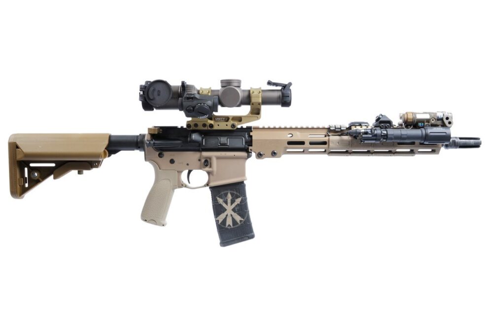 Unity Tactical FAST LPVO 34mm Scope Mount - Black and FDE - Custom ...