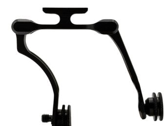 Front view of a Panobridge FX1 night vision mounting bridge.