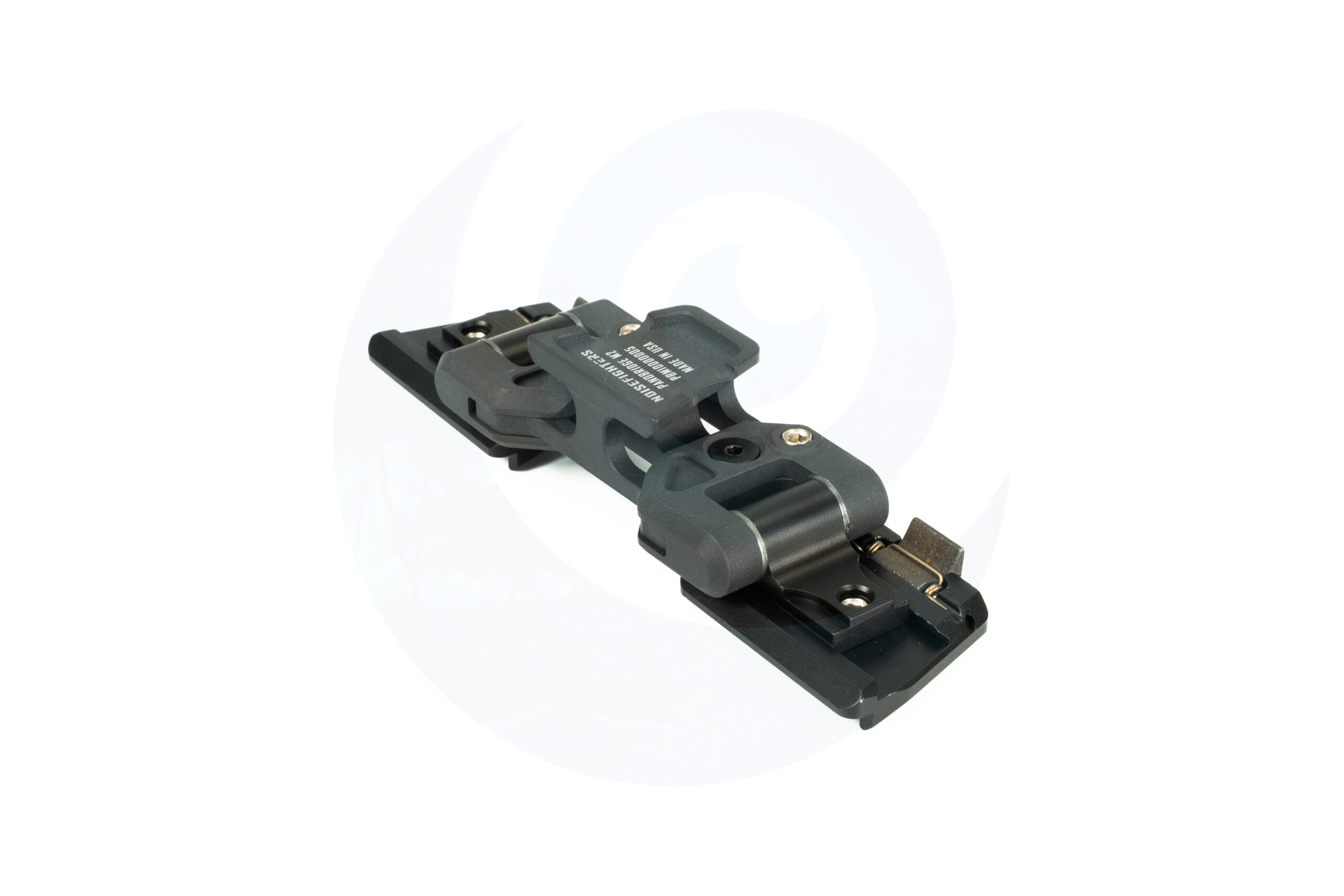 Noisefighters Panobridge M2: Ultralight Panning Thermal / Night Vision Bridge with Dual QD Dovetail Arms - Image 3
